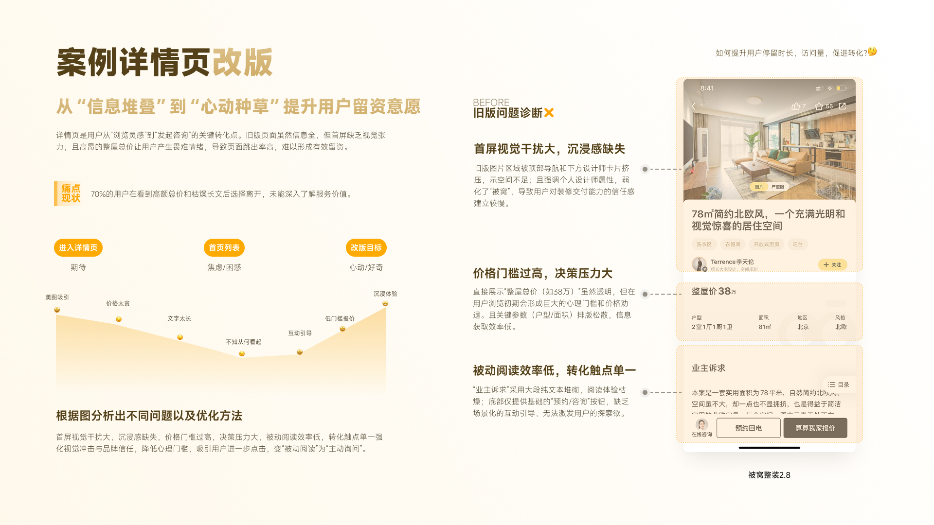 被窝整装业务体验改版